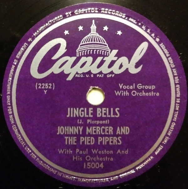 Johnny Mercer - Jingle bells