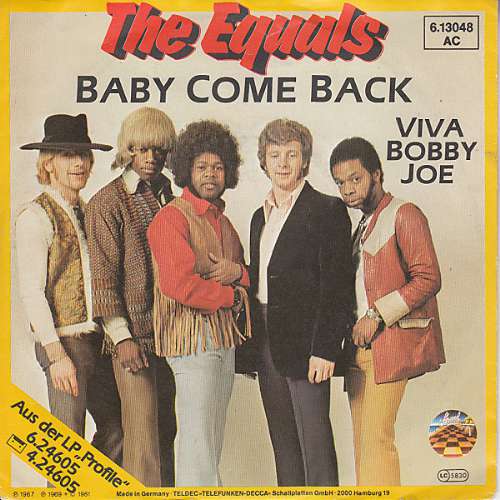 The Equals - Baby, come back