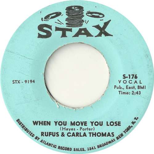 Carla & Rufus - When you move you lose