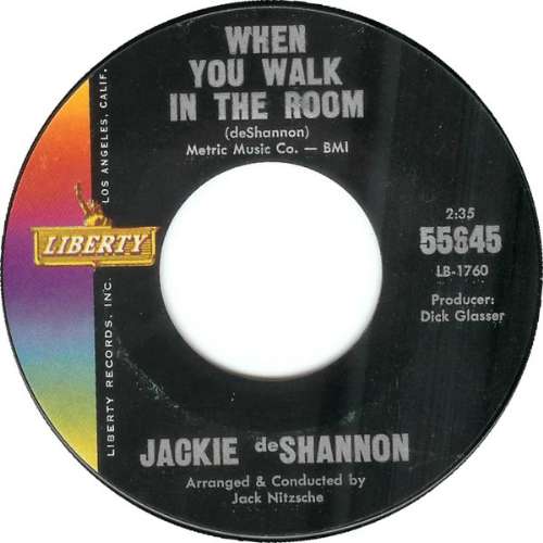 Jackie Deshannon - When you walk in the room