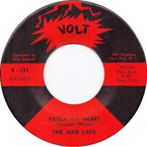 The Mad Lads - Patch my heart