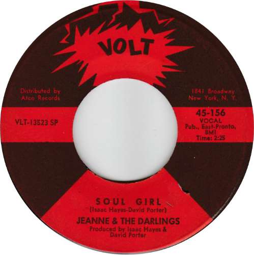 Jeanne & The Darlings - Soul girl