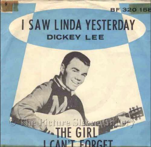 Dickey Lee - I saw linda yesterday