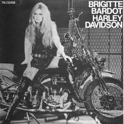 Brigitte Bardot - Harley davidson