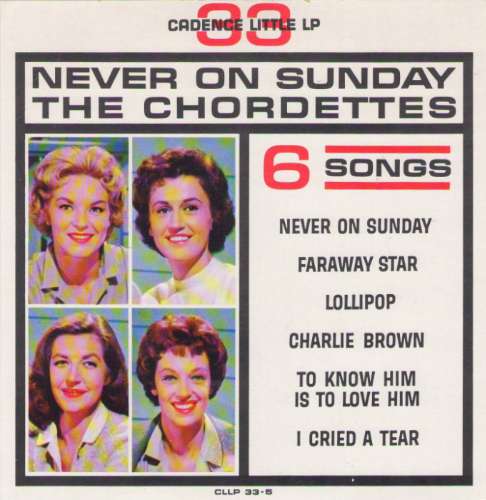 The Chordettes - Never on sunday
