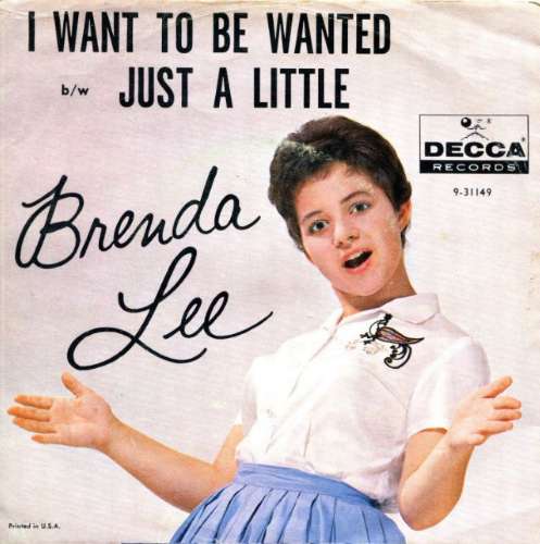 Brenda Lee - I want to be wanted