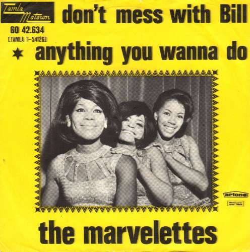 The Marvelettes - Don't mess with bill