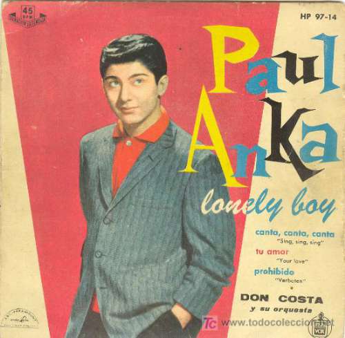 Paul Anka - Lonely boy