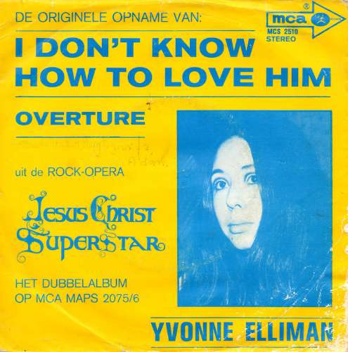 Yvonne Elliman - I don't know how to love him