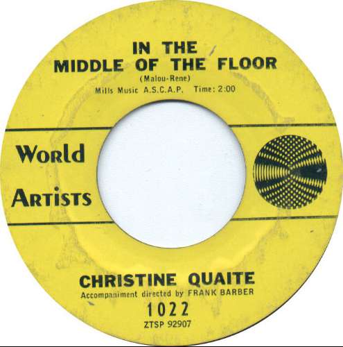 Christine Quaite - In the middle of the floor