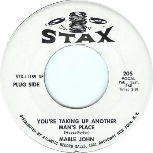 Mable John - You're taking up another man's place