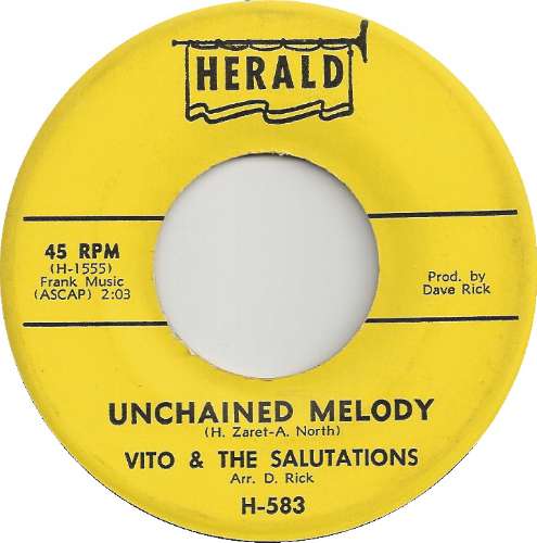 Vito & The Salutations - Unchained melody