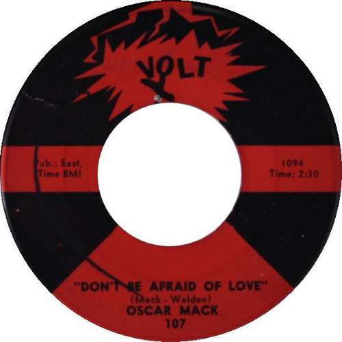 Oscar Mack - Don't be afraid of love