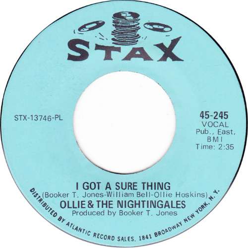 Ollie & The Nightingales - I got a sure thing