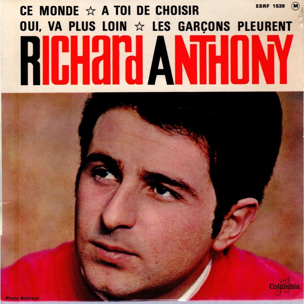 Richard Anthony - Ce monde