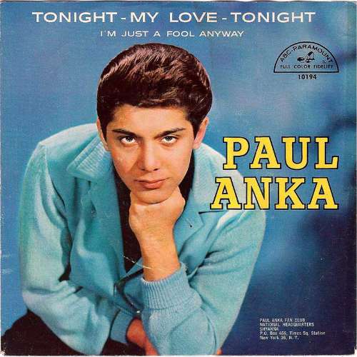 Paul Anka - Tonight my love, tonight