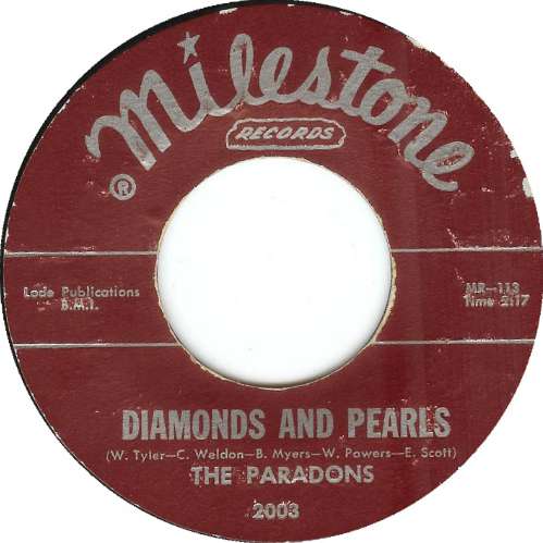 The Paradons - Diamonds and pearls