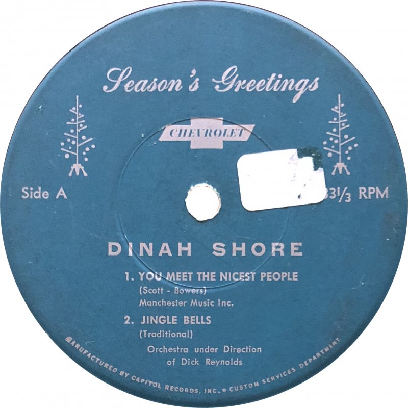 Dinah Shore - Jingle bells