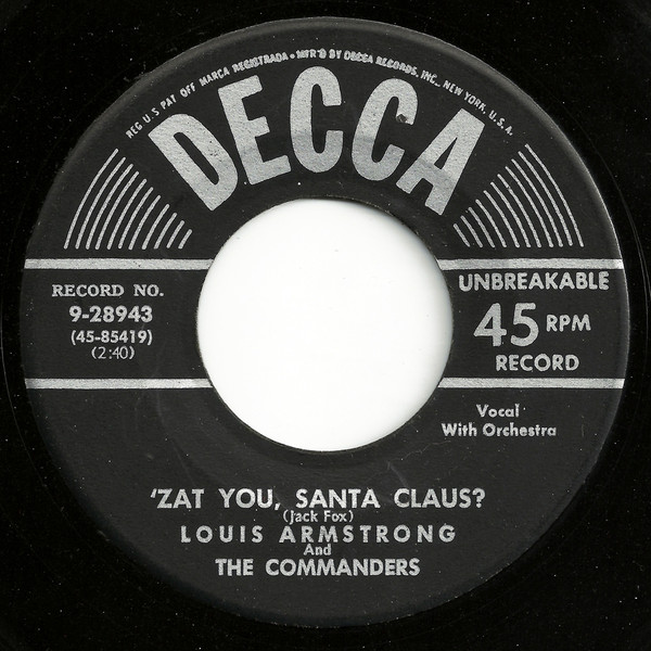 Louis Armstrong - Zat you Santa Claus