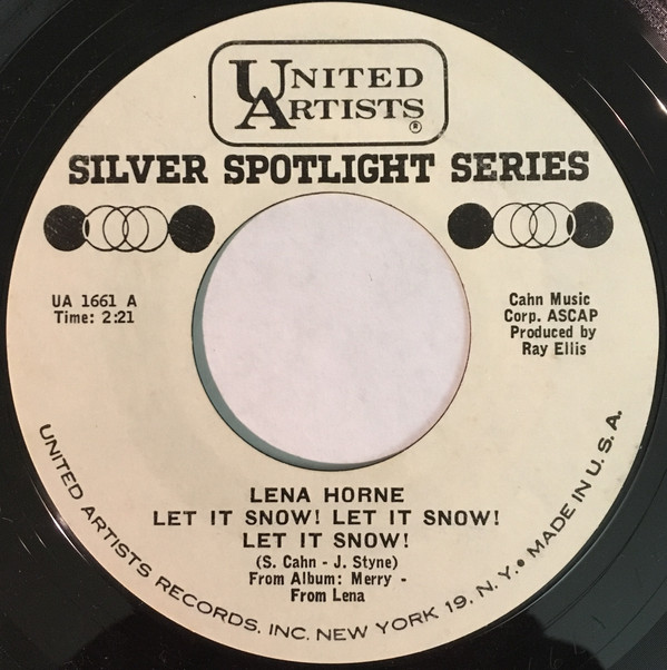 Lena Horne - Let it snow! Let it snow! Let it snow!